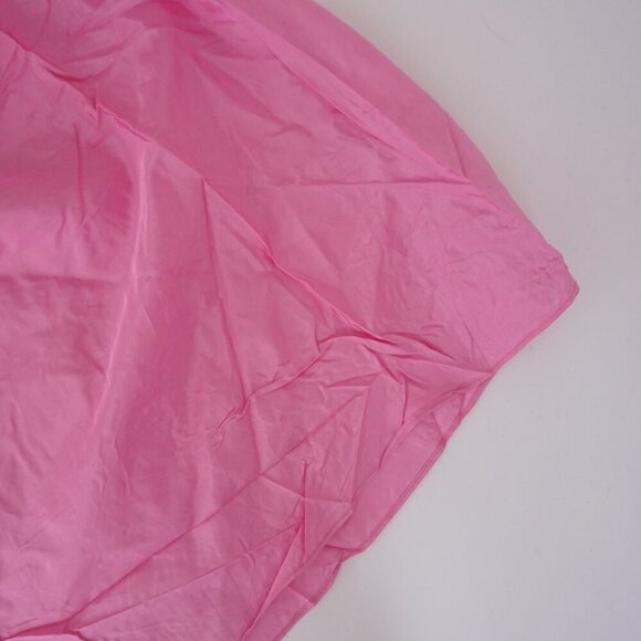 Vintage Bridal Originals Pink Bridesmaid 80's Prom Midi Short Sleeve Dress 10 - Picture 4 of 14